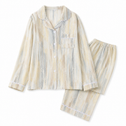 Yellow Blue Lines Pijamas
