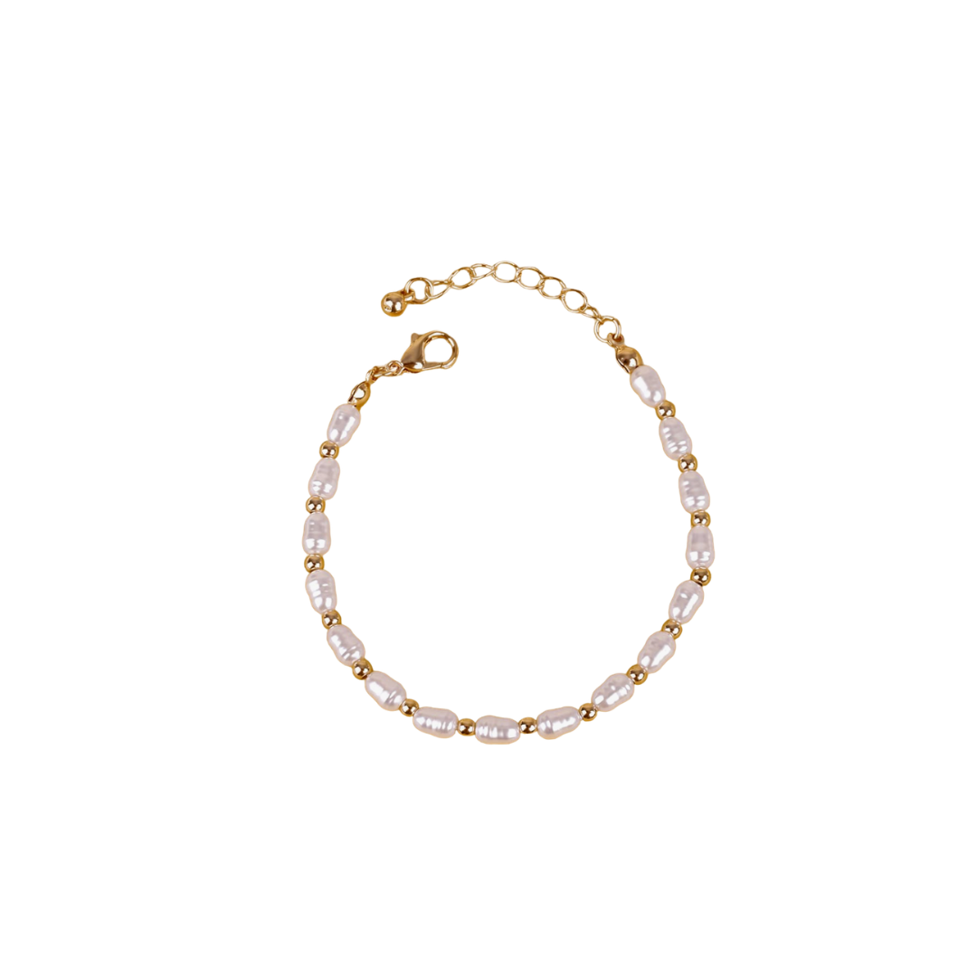 Pulsera Bolitas y Perlitas
