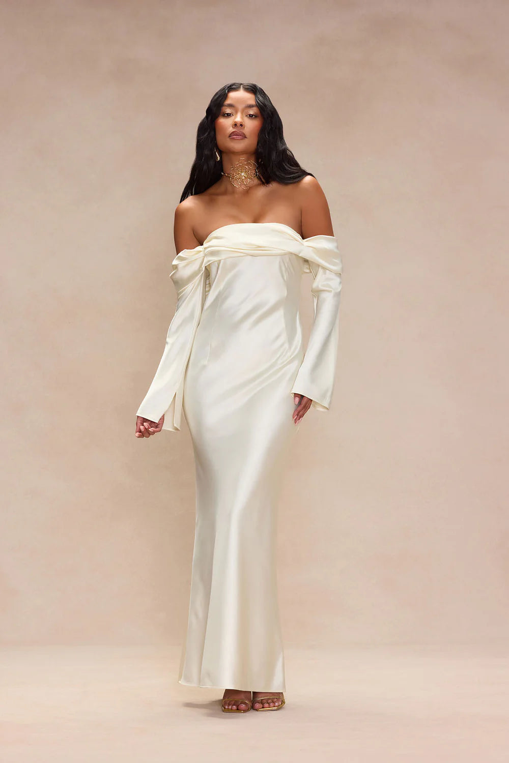 Giselle Satin Dress