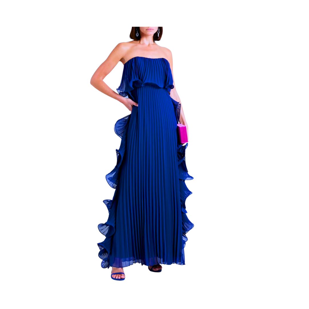 Paola Blue Dress