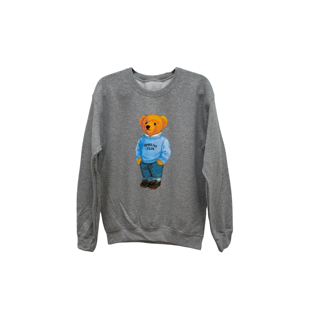 Bear Ophilias Club Hoodie - Gray