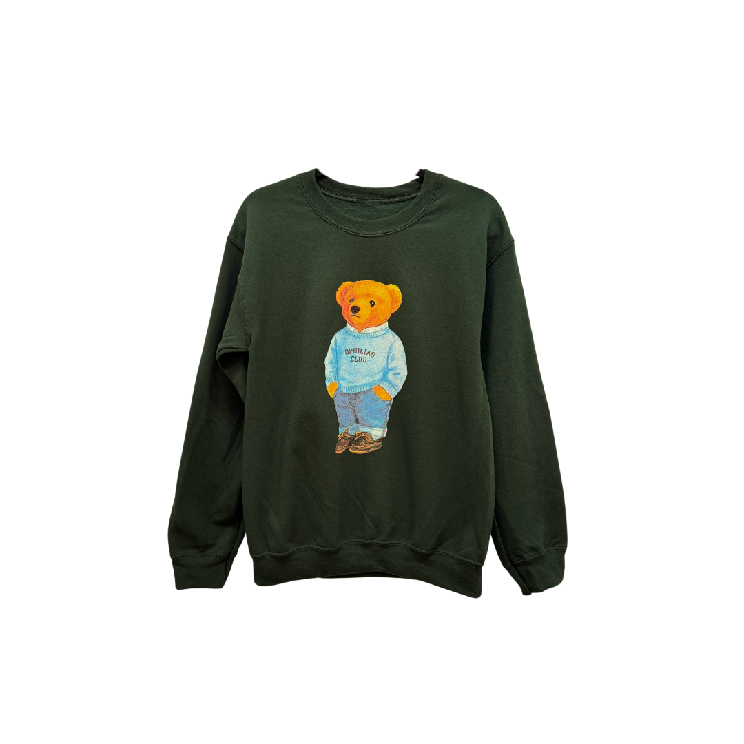 Bear Ophilias Club Hoodie - Green