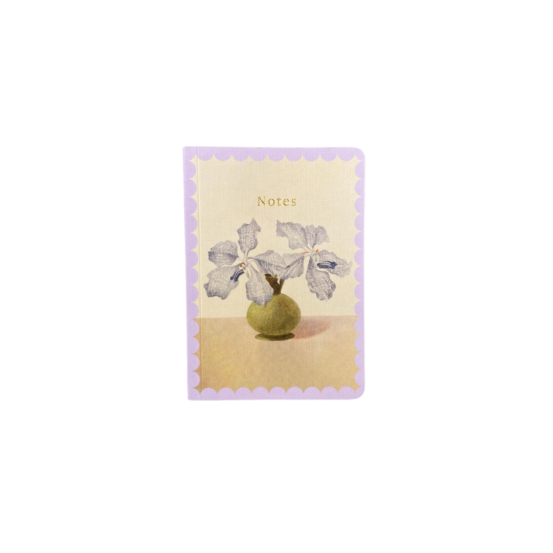 Small Purple Orchid Notebook