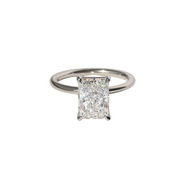 Anillo Dupe Compromiso Emerald Chico 2q