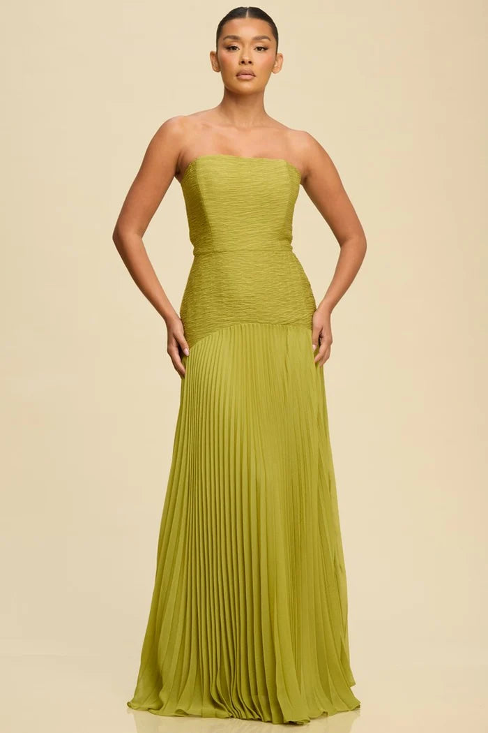 Phaedera Lime Dress