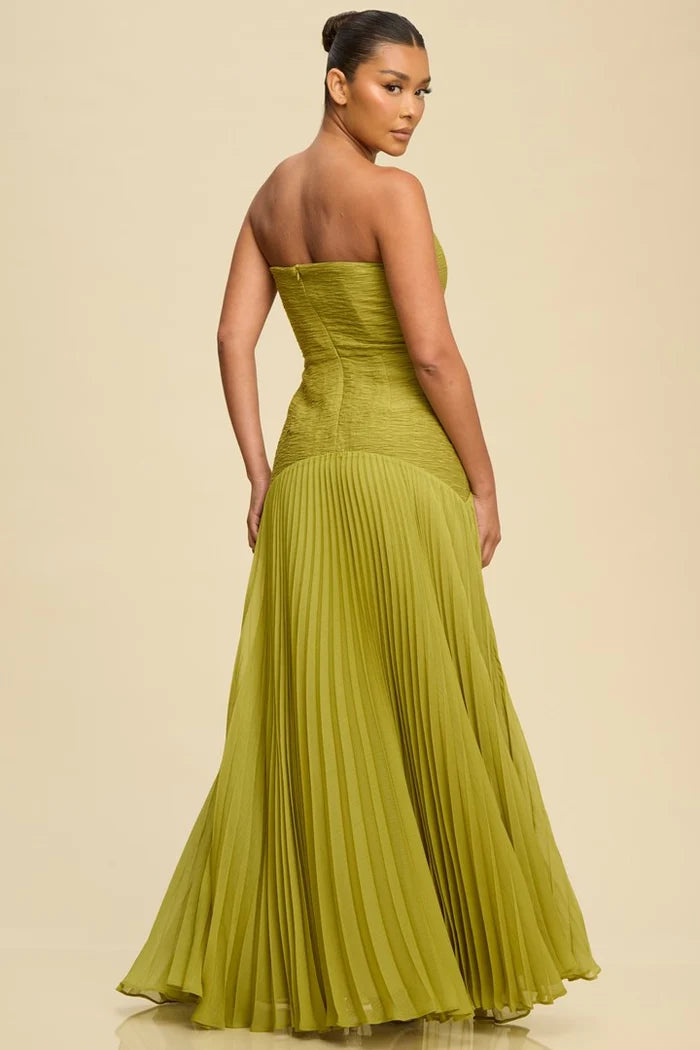 Phaedera Lime Dress