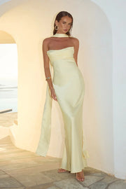 Madeleine Buttermilk Maxi Dress