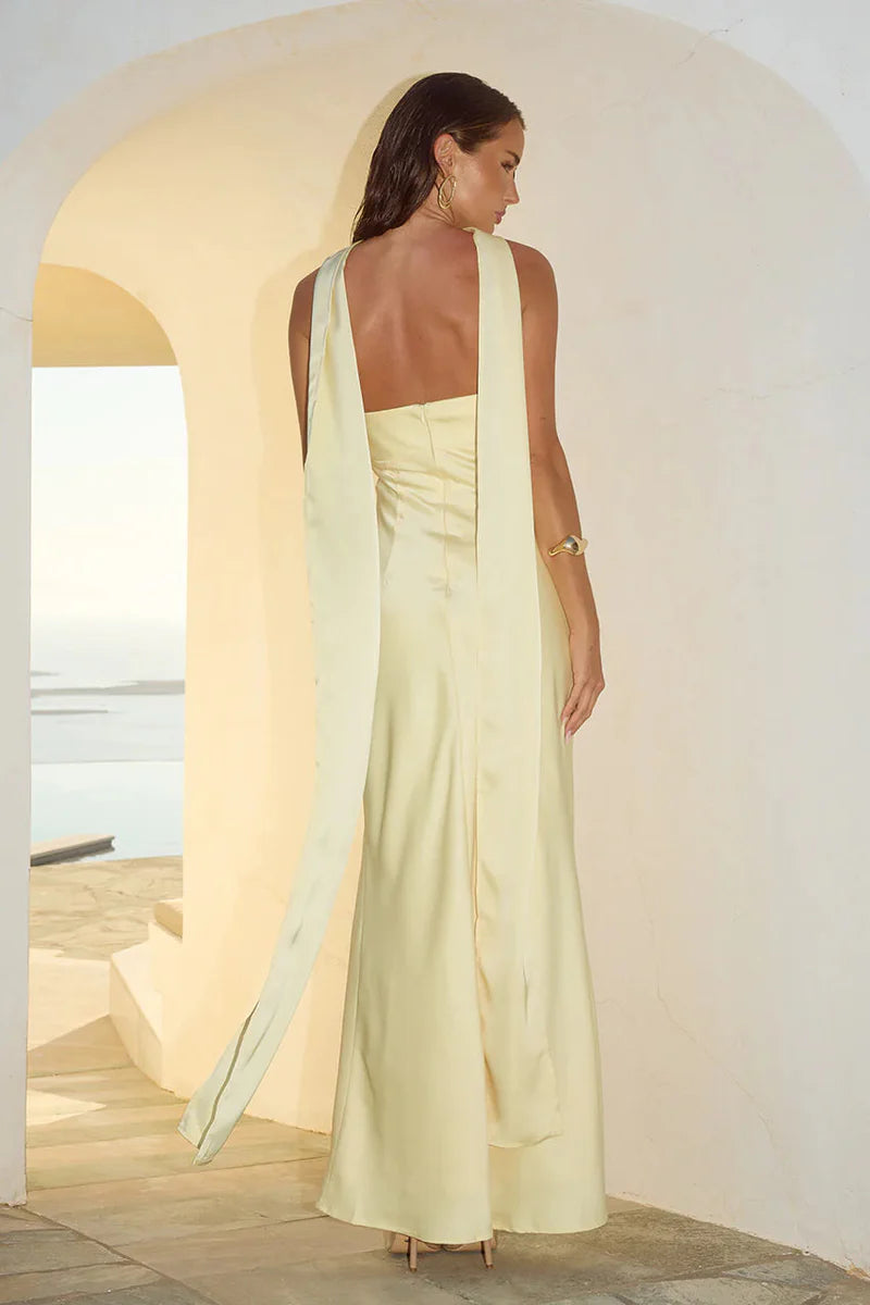 Madeleine Buttermilk Maxi Dress