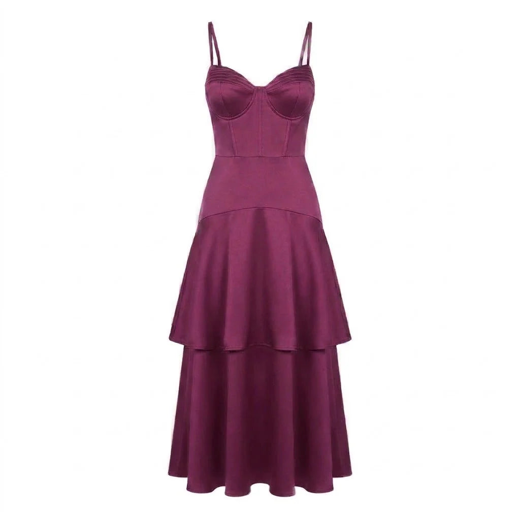Velvet Plum Dress 0101