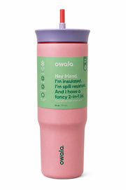 Owala Tumbler Stainless Steel Water Bottle 24 oz