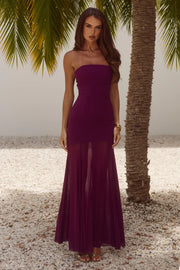 REMI MAXI STRAPLESS DRESS