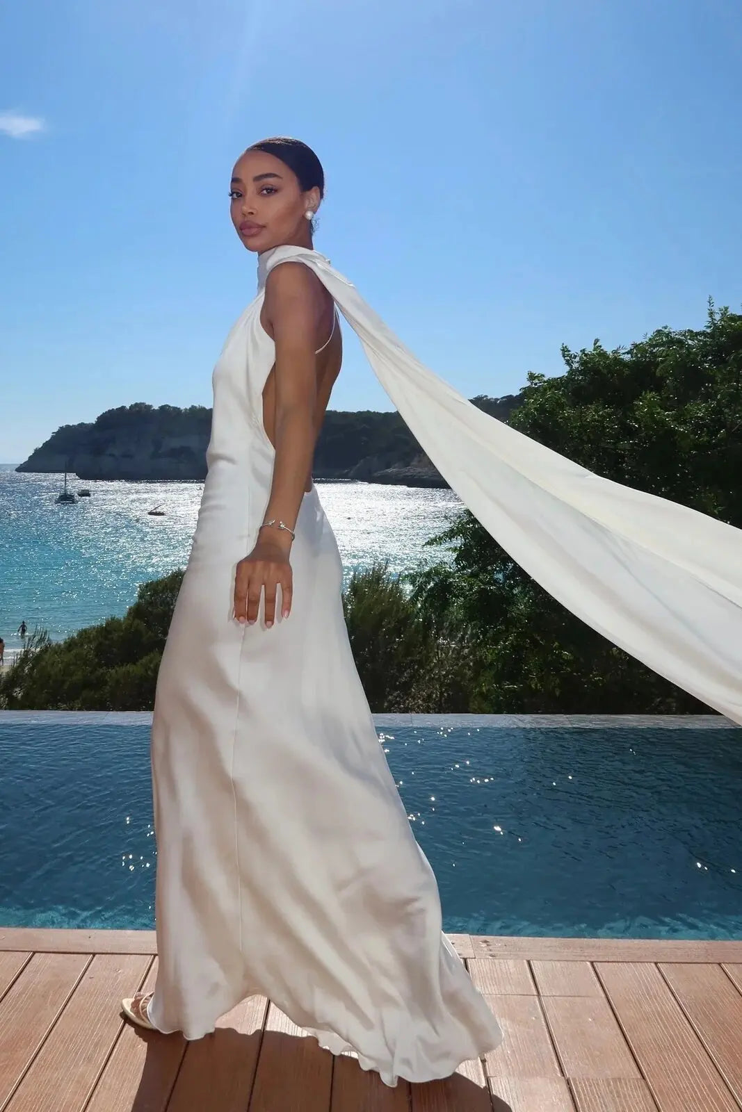 Denise White Dress
