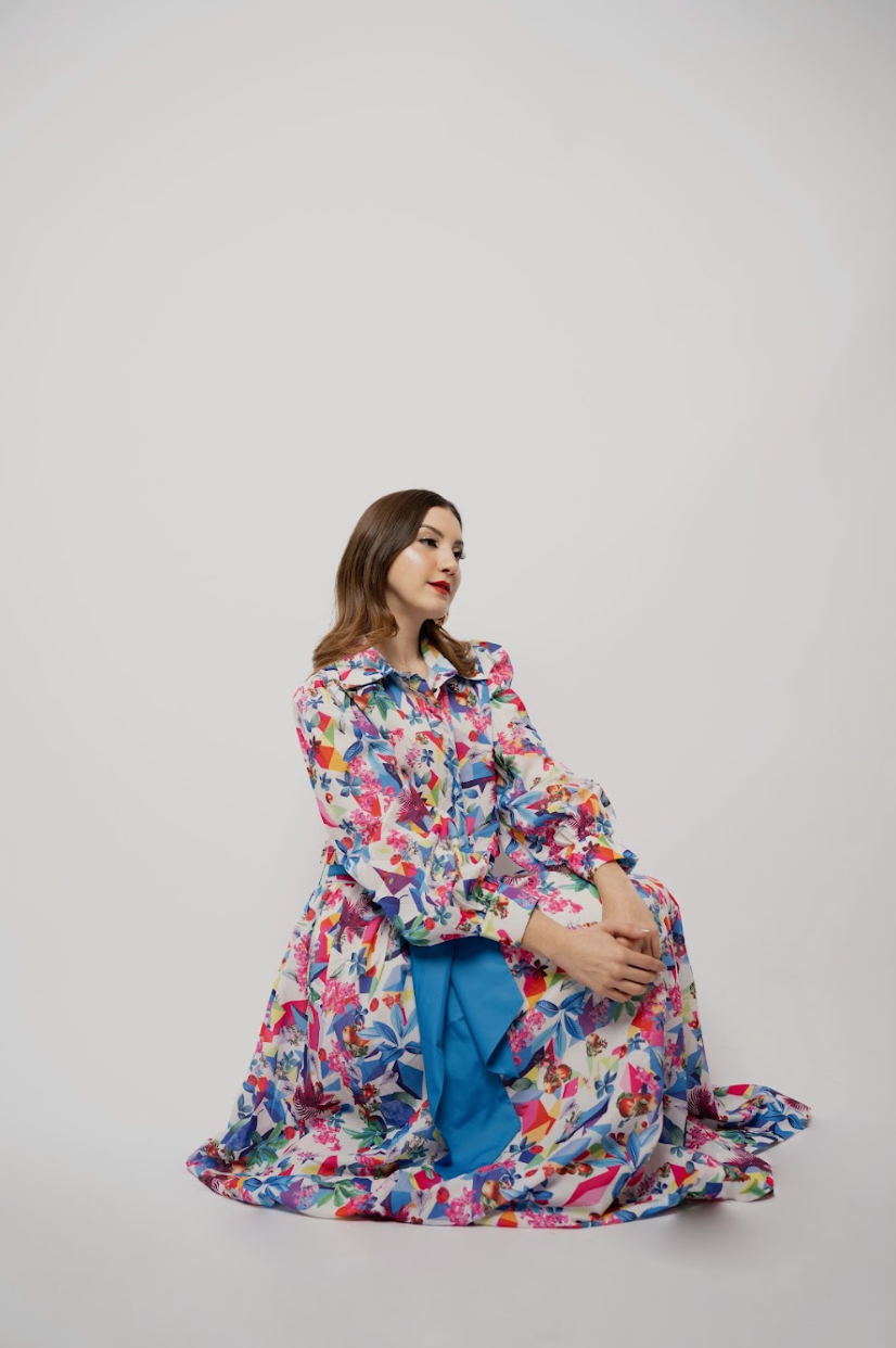 Tropical 2 Piece Dress
