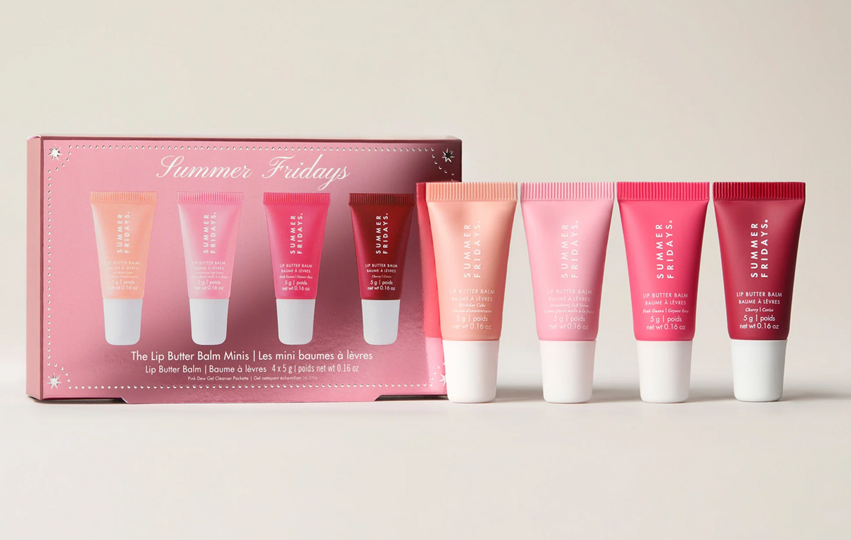 Summer Fridays  The Lip Butter Balm Minis - Pink Set