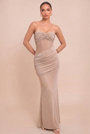 Sabrina Gold Dress