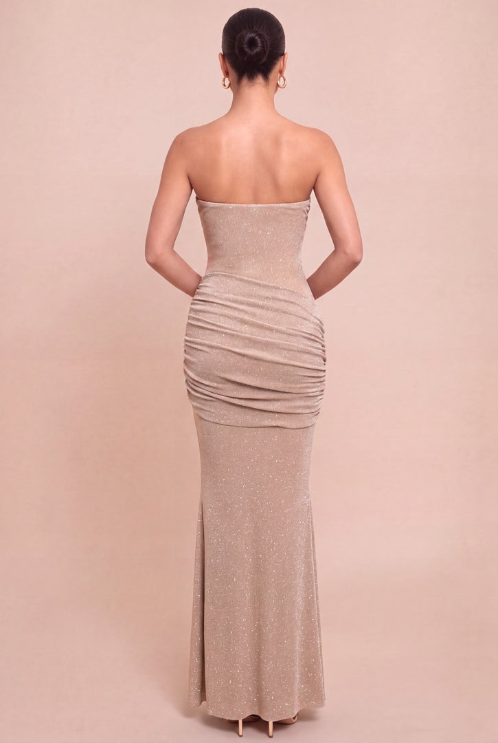 Sabrina Gold Dress