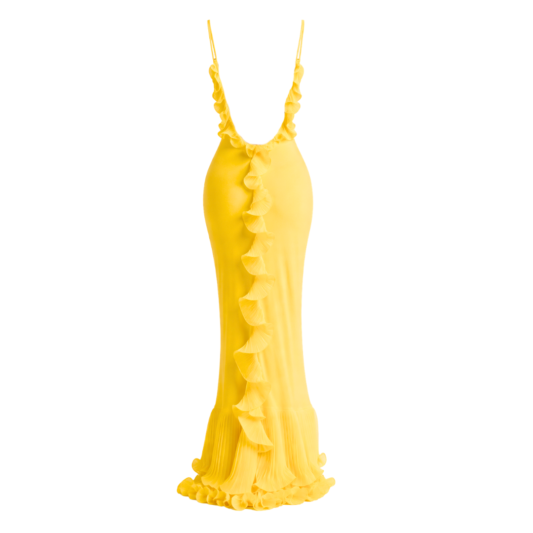 Lorena Yellow Dress