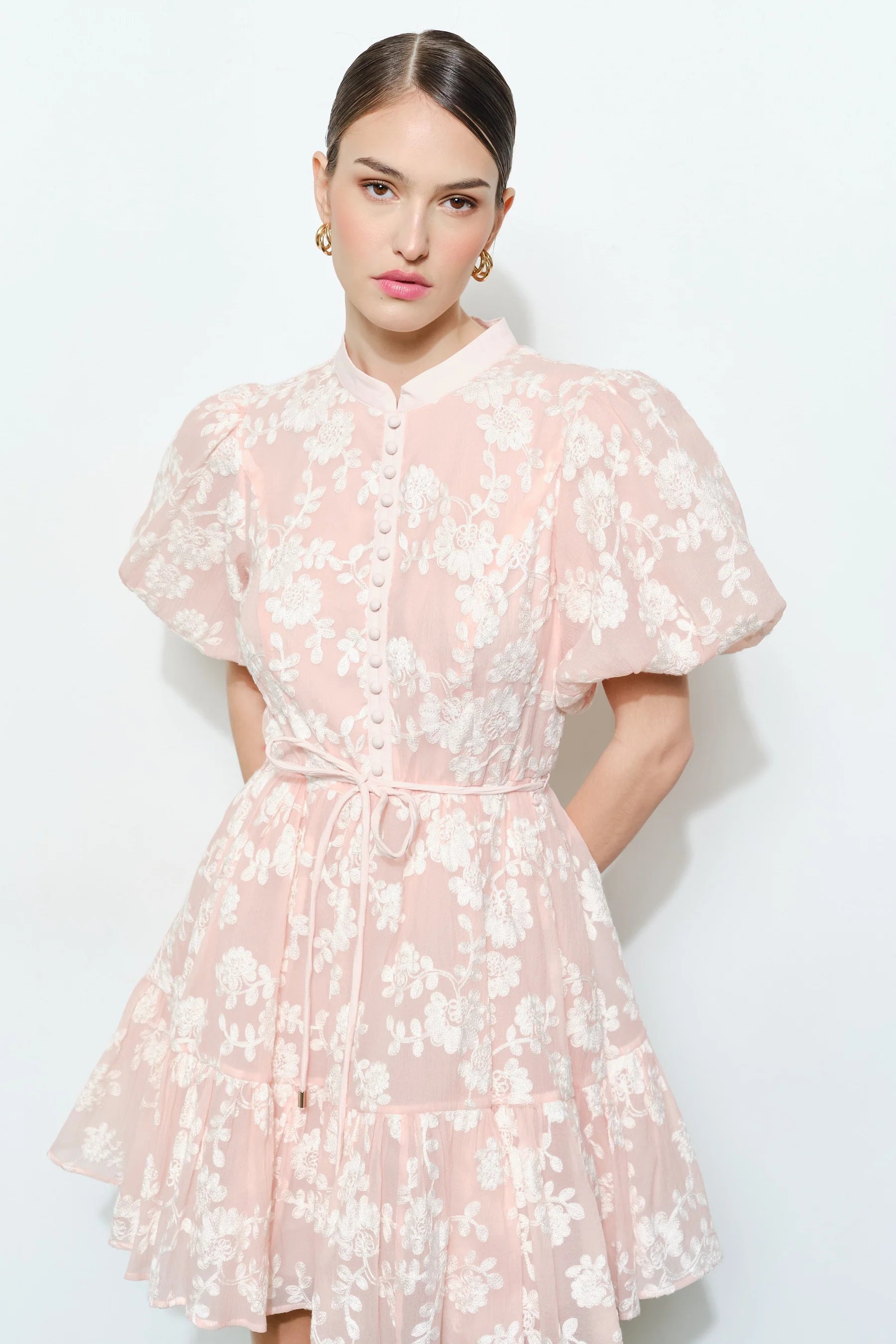 Karla Pink Mini Dress