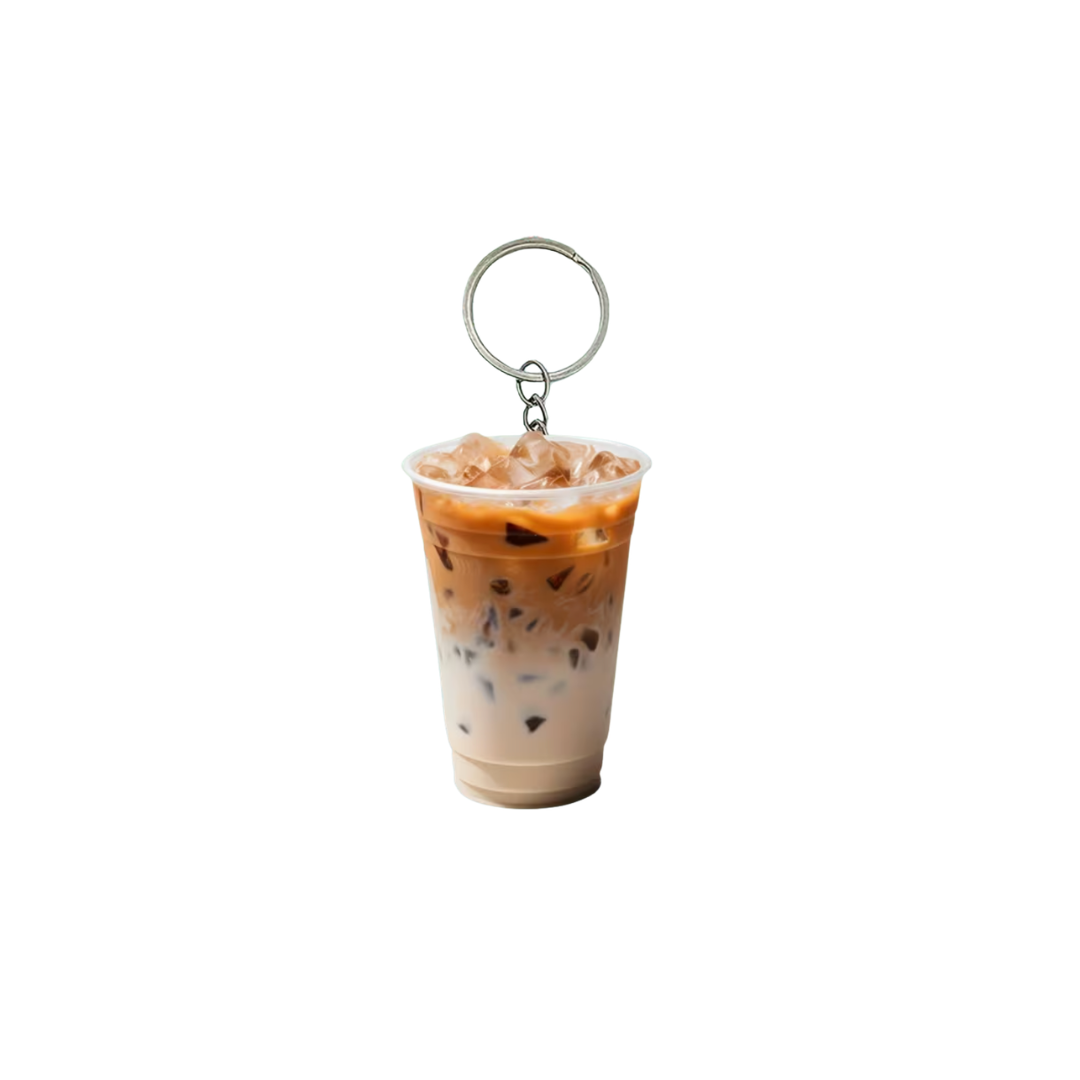 Iced Latte Keychain