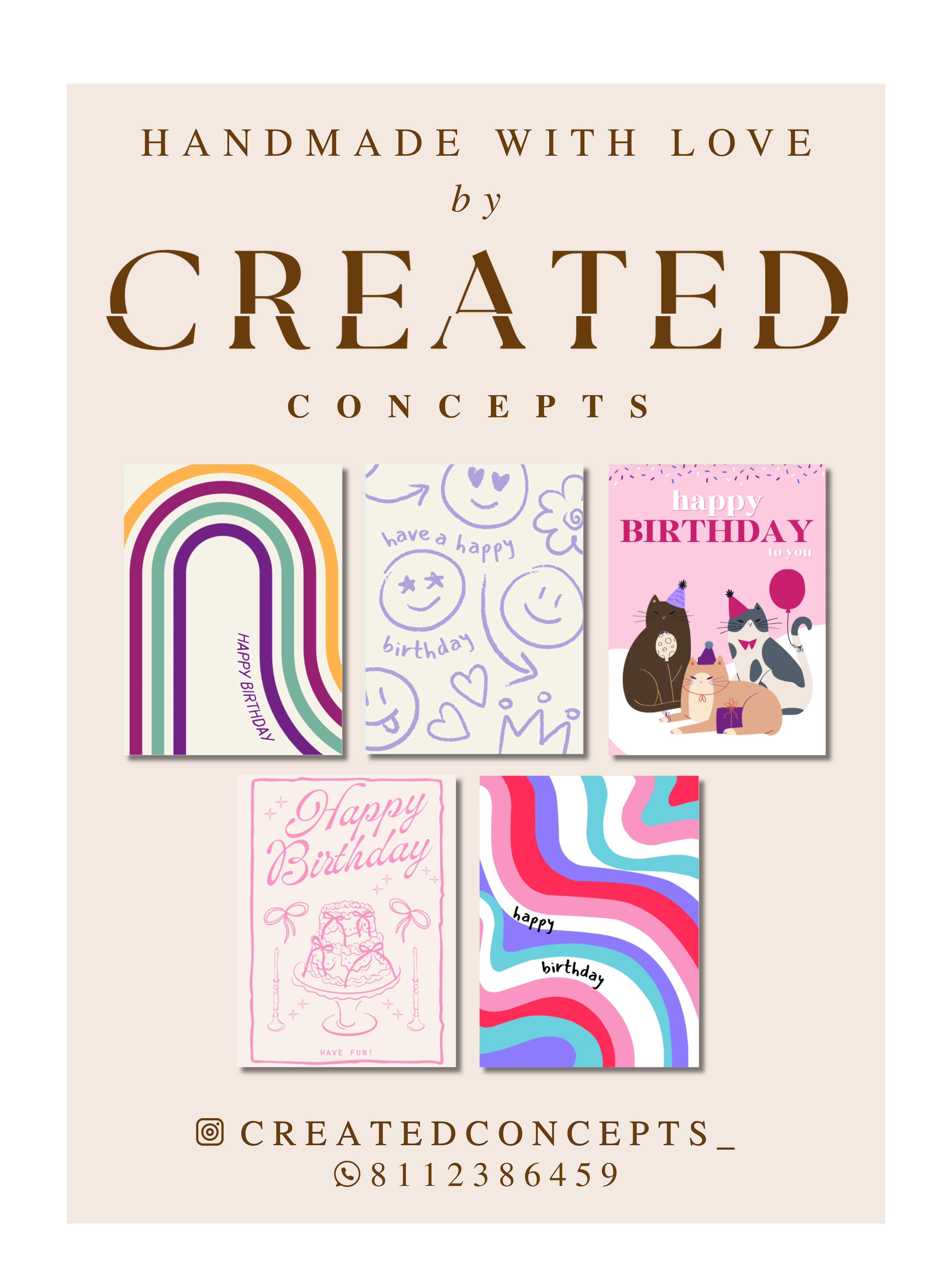 Happy Birthday - Birthday Girl Cards 5pz
