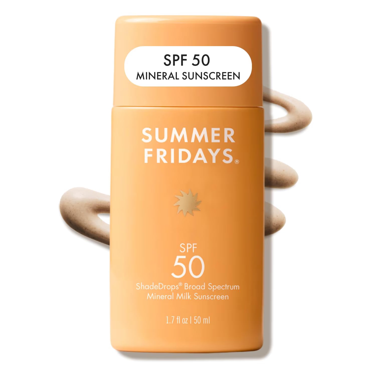 Summer Fridays Shade Drops Broad Spectrum Mineral Milk Sunscreen