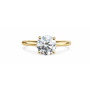 Anillo Dupe Compromiso Circular 2ct
