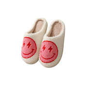 Happy Face Lightning Slippers