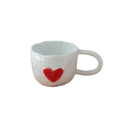 Red Heart Mug