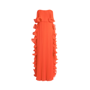 Paola Orange Dress