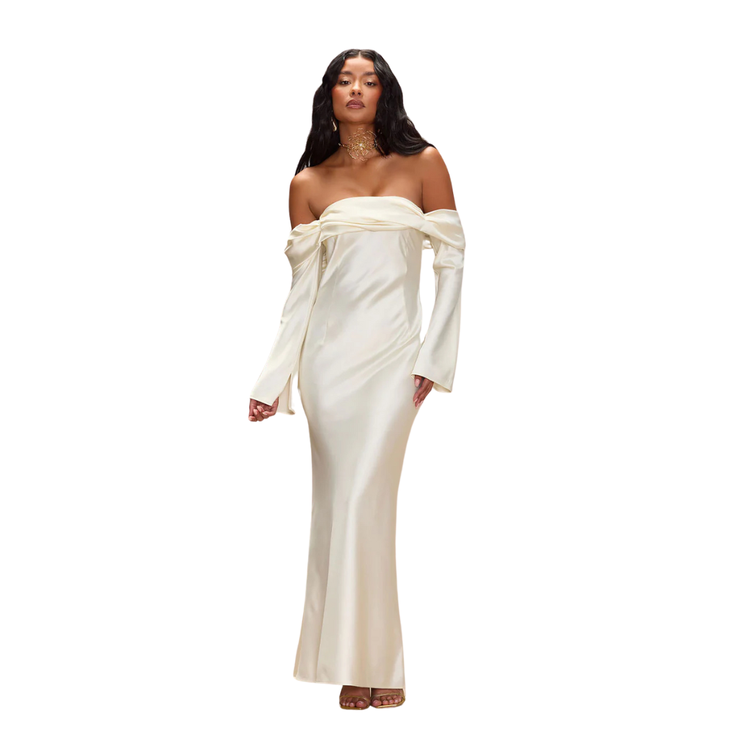 Giselle Satin Dress
