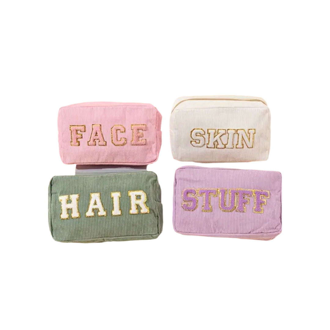 Cosmetiquera Hair, Skin, Stuff & Face