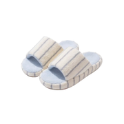 Blue Stripe Slippers