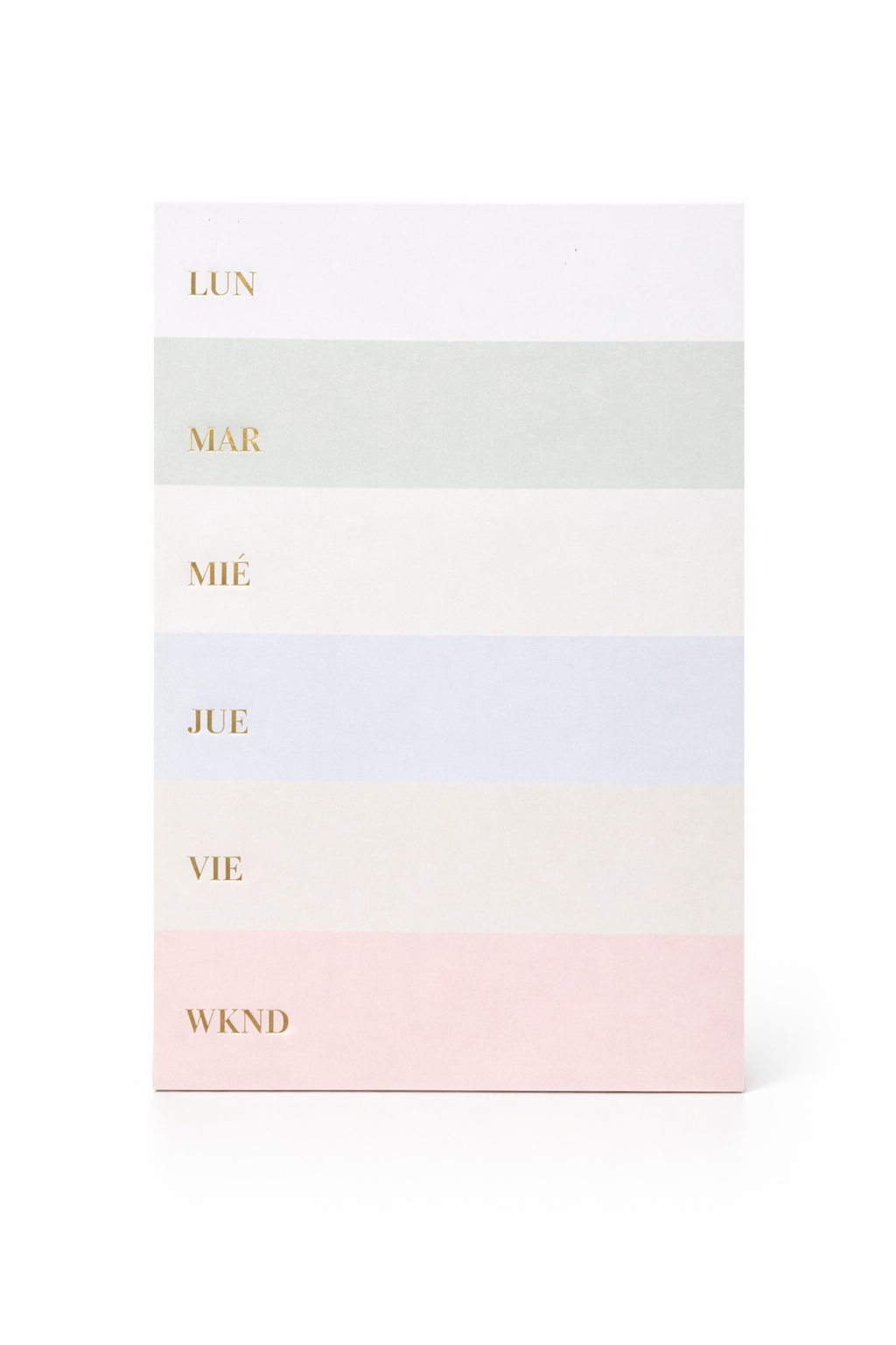 Plantillas Semanales